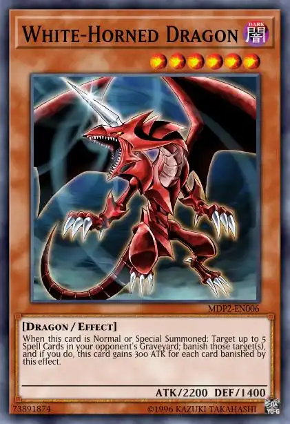 Edison Rulings for White-Horned Dragon